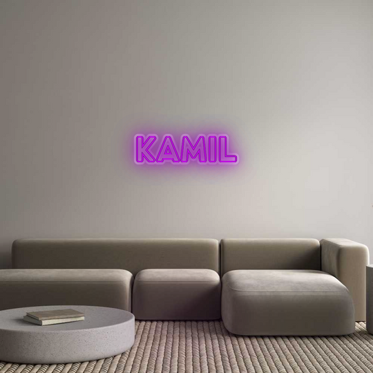 Custom Neon: KAMIL